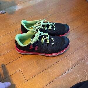 Under Armour Women's Micro G 4D Foam Pink/Black/Neon Running Shoes